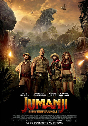 Affiche Jumanji : Bienvenue dans la Jungle