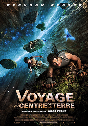 Affiche Voyage au centre de la Terre